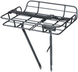 Basil Portland Front Rack Aluminum Black