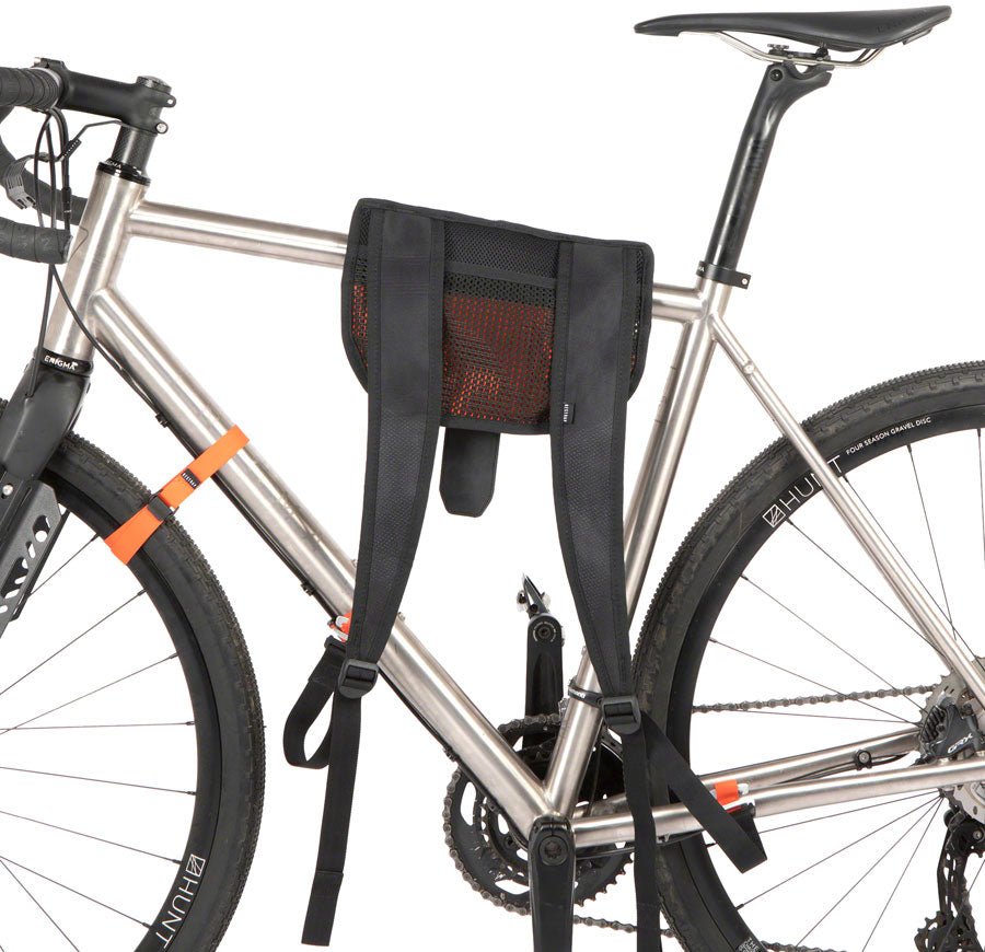 Arnés de transporte plegable Restrap Hike A Bike - Negro