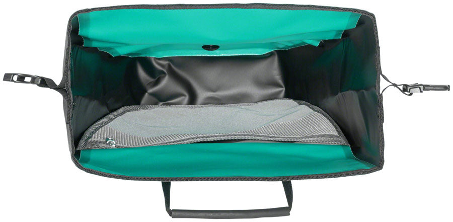 Alforjas Ortlieb Back-Roller Free - 40L Par Lagoon/Negro