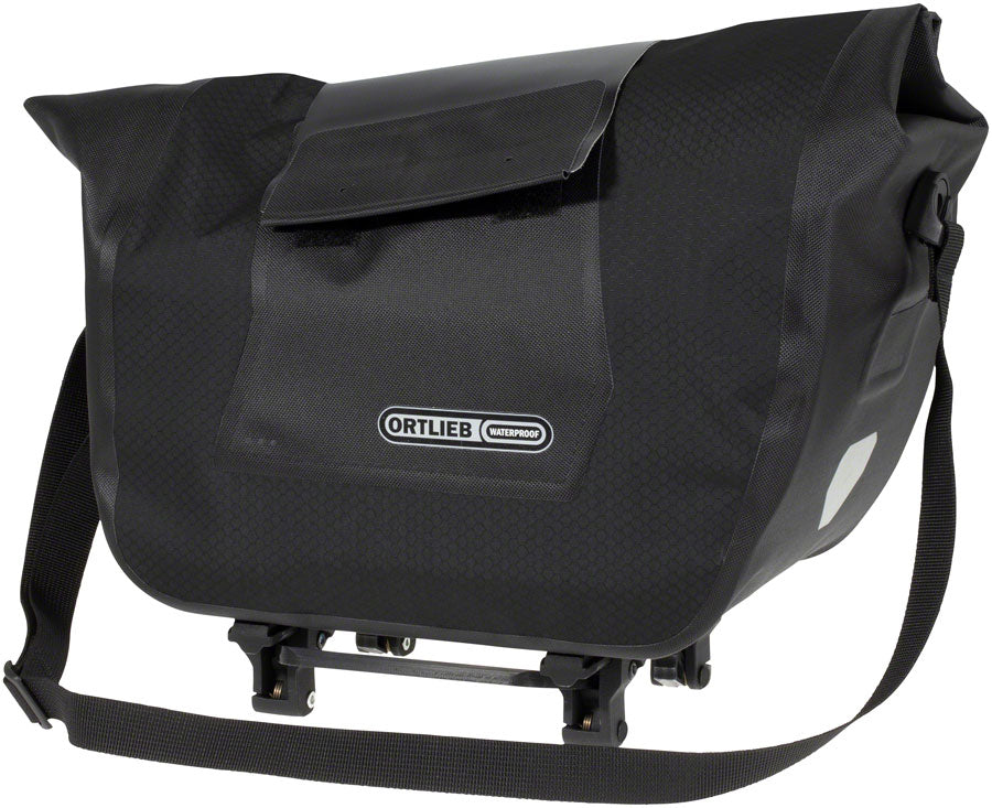 Bolsa para baúl Ortlieb Rack Top RC 12L con cierre enrollable, color negro