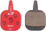 Pastillas de freno de disco semimetálicas Jagwire Mountain Sport para Tektro Io