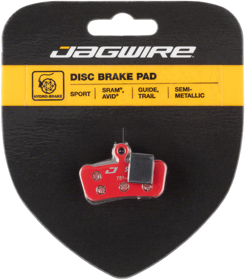 Pastillas de freno de disco semimetálicas Jagwire Mountain Sport SRAM Guide RSC RS R Avid Trail
