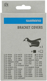 Par de fundas de palanca Shimano Ultegra ST-R8170 Di2 STI (negro)