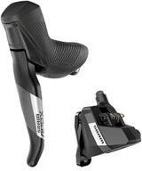 SRAM Apex Disc Brake Lever - Left/Rear Flat Mount 2-Piston 20mm Offset BLK A1
