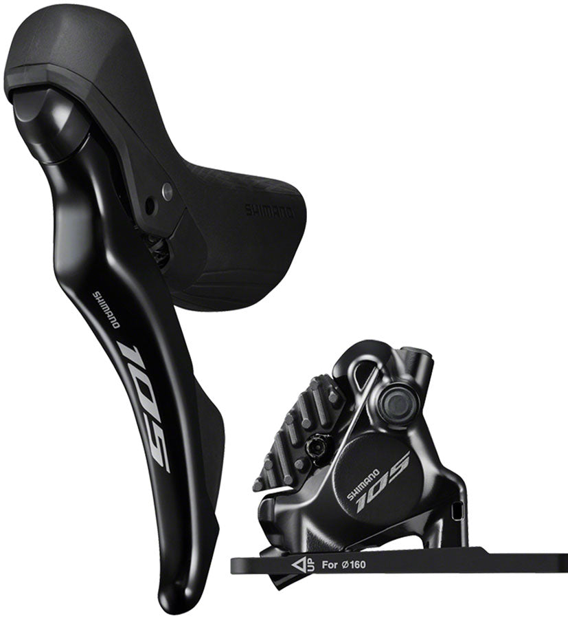 Shimano 105 105 ST-R7120 Shift/Brake Lever BR-R7170 Hydraulic Disc Brake Caliper