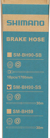 Rollo de manguera de freno de disco hidráulico Shimano SM-BH90-SS (30 m), color negro