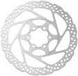 Shimano Deore SM-RT56-SP Disc Brake Rotor - 160mm 6-Bolt For Resin Pads Only Silver