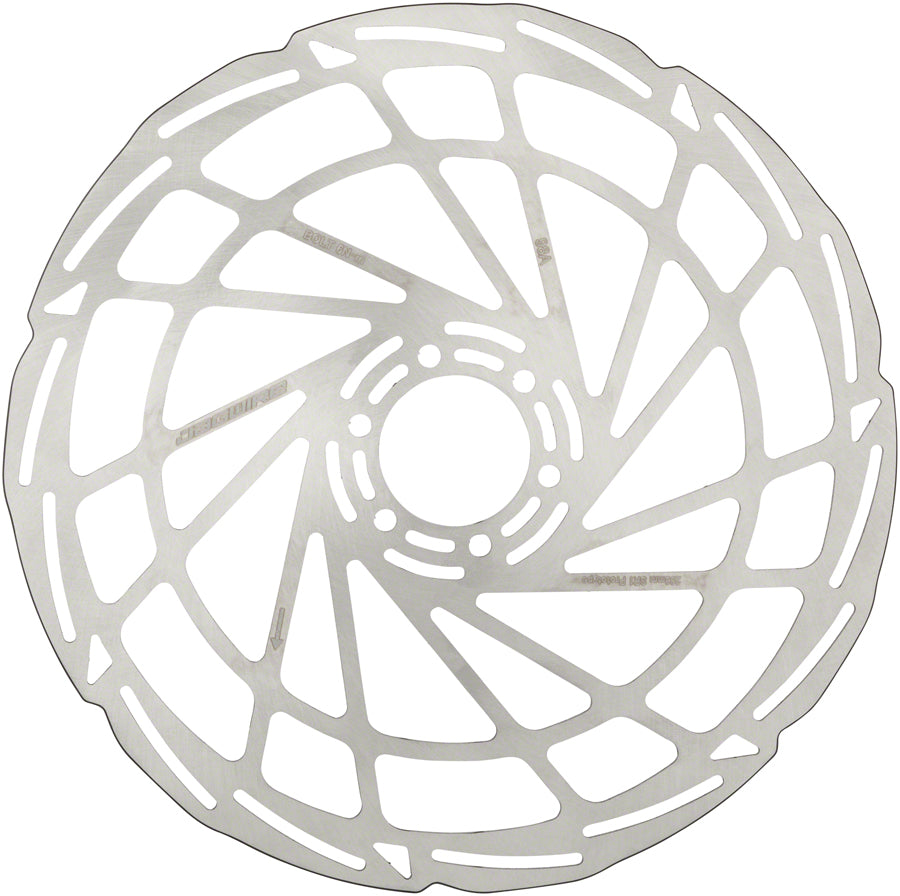 Rotor de freno de disco Jagwire Sport SR1 - 203 mm, 6 pernos, plateado