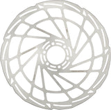 Rotor de freno de disco Jagwire Sport SR1 - 203 mm, 6 pernos, plateado