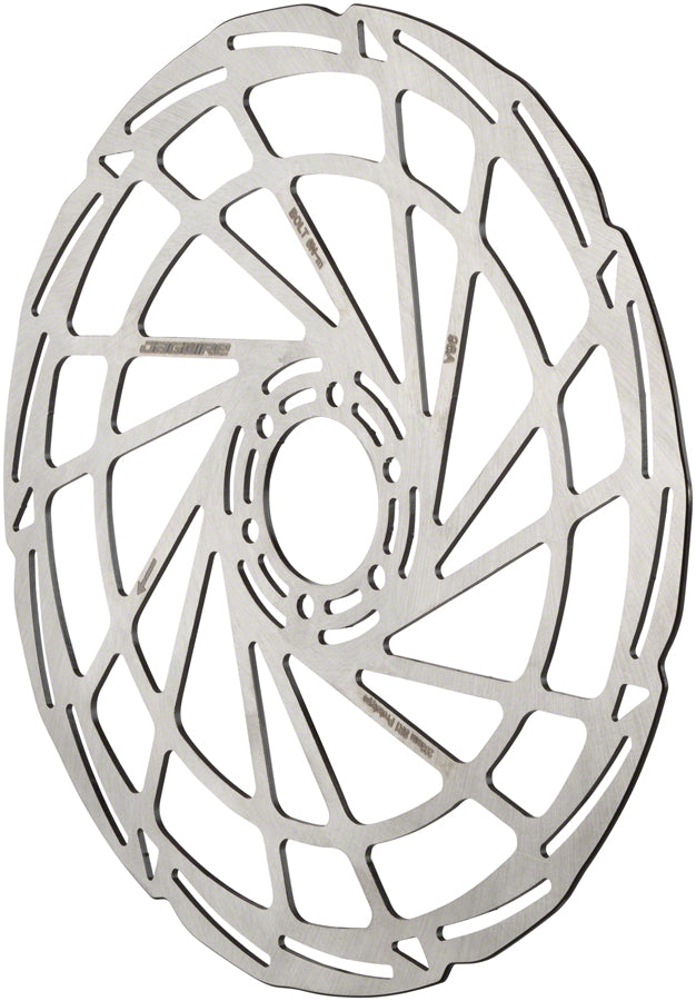 Rotor de freno de disco Jagwire Sport SR1 - 203 mm, 6 pernos, plateado