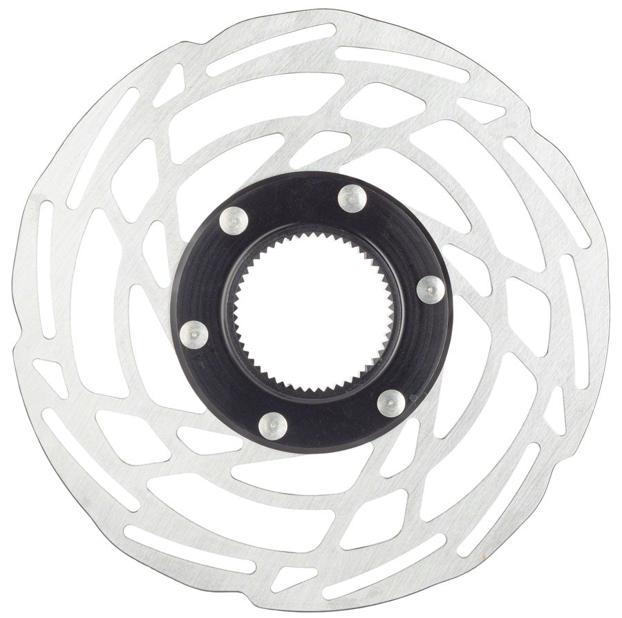 Rotor de freno de disco Jagwire Sport SR1 - 160 mm, bloqueo central, plateado