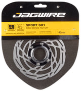 Disco de freno Jagwire Sport SR1 - 140 mm, bloqueo central, plateado