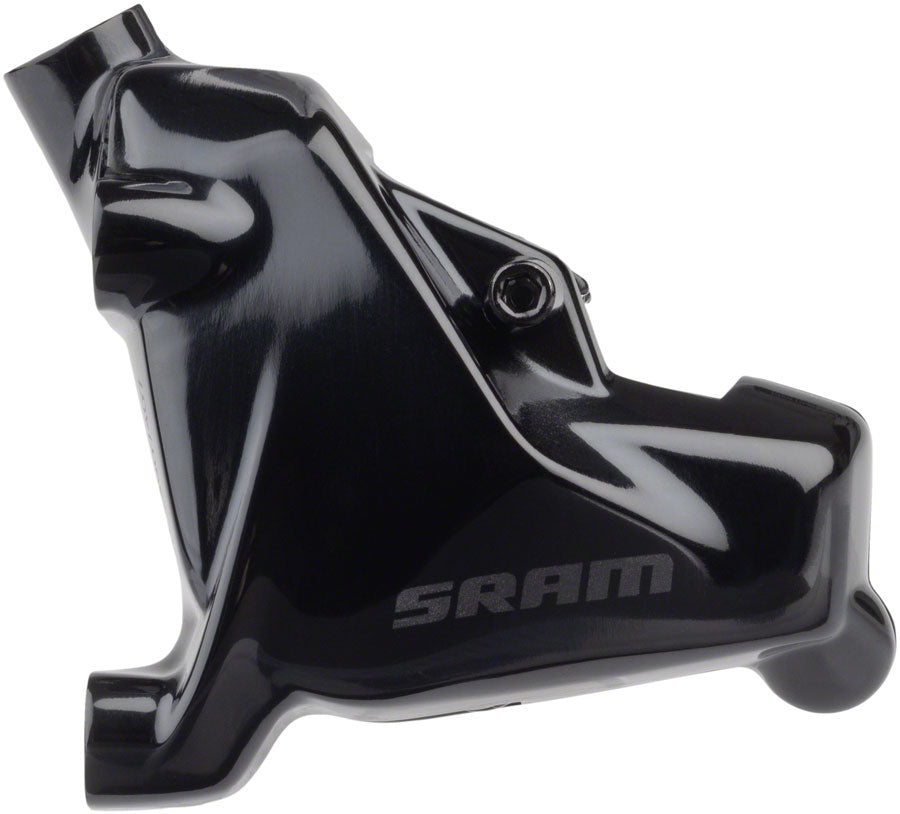 Pinza de freno de disco SRAM S-900 - Montaje plano, 2 pistones, 2 piezas, HRD, color negro