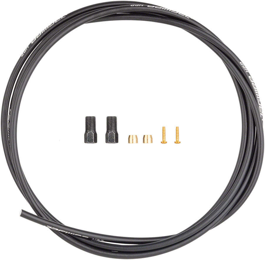 Kit de mangueras hidráulicas Jagwire Sport para aceite mineral Shimano Deore Alivio Acera RS805 MT500 MT400 MT200 Metrea 2000 mm negro