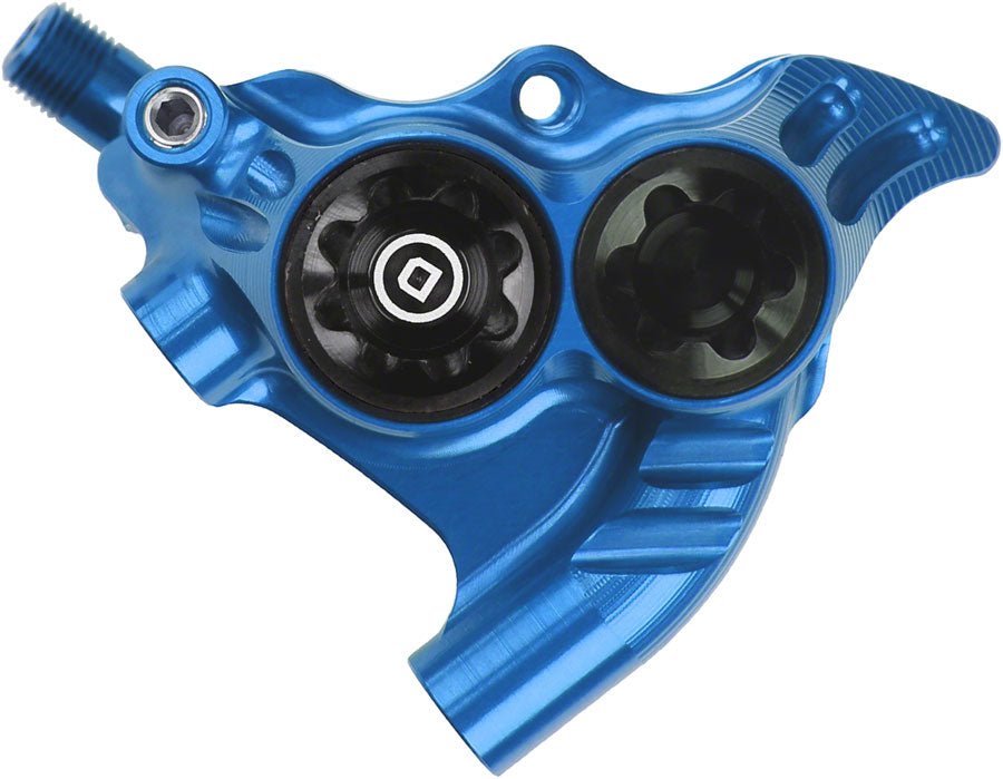Pinza de freno de disco Hope RX4+ - Montaje plano trasero +20 mm, tipo DOT, azul