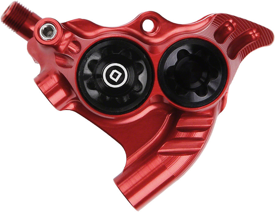 Pinza de freno de disco Hope RX4+ - Montaje plano trasero +20 mm Tipo DOT Rojo