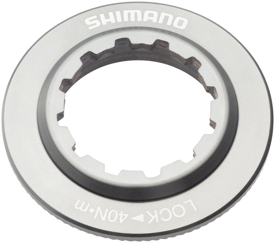 Anillo de bloqueo y arandela del rotor de freno de disco Shimano Dura-Ace SM-RT900
