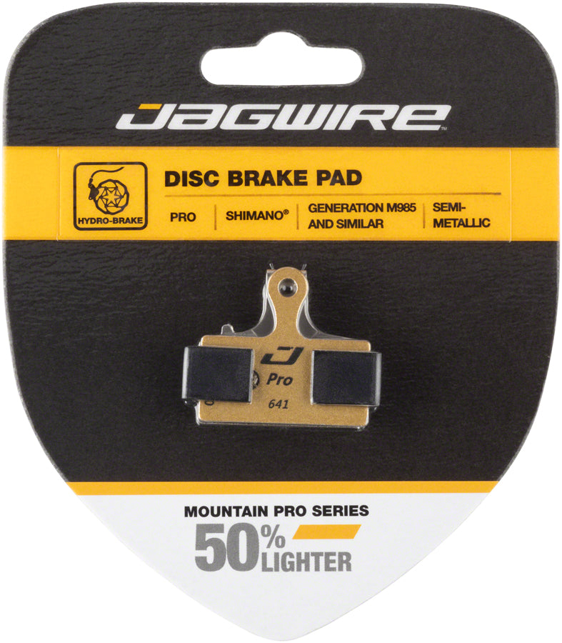 Pastillas de freno de disco semimetálicas Jagwire Pro - Para Shimano S700, M615, M6000, M785, M8000, M666, M675, M7000, M9000, M9020, M985 y M987