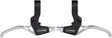 Tektro TS325 Linear Pull Brake Lever Set - Black/Silver