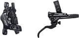 Shimano Deore XT BL-M8100/BR-M8100 Disc Brake Lever - Hydraulic Post Mount I-SPEC EV Clamp Band Black - Front, 2-Piston