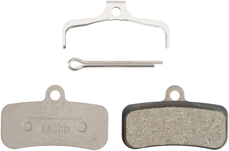 Shimano D03S-RX Disc Brake Pads Springs - Resin Compound, Stainless Steel Backplate