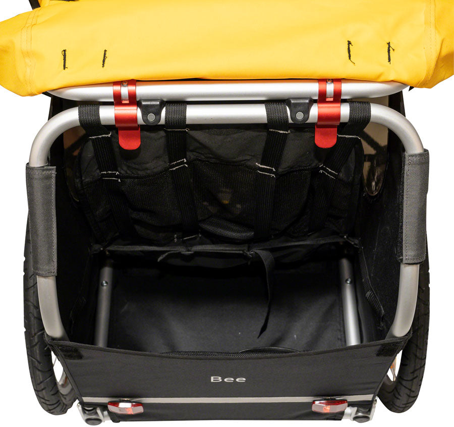 Burley Bee Child Trailer - Single Yellow