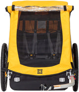 Burley Bee Child Trailer - Double Yellow