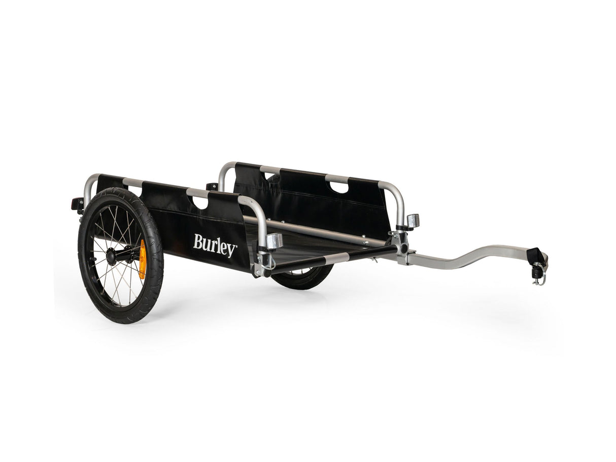 Remolque de carga de plataforma Burley - Negro