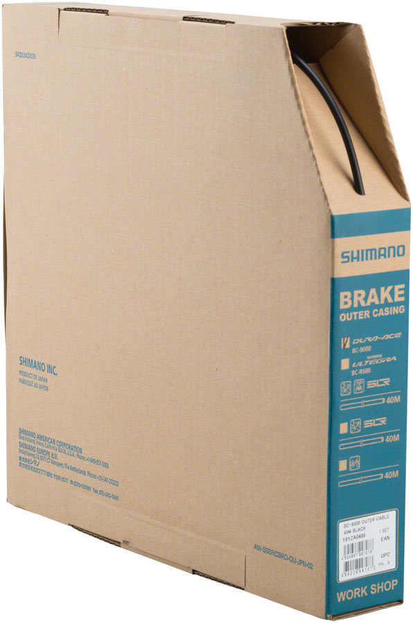 Funda de freno Shimano Dura-Ace BC-9000 5 mm x 40 mm, color negro