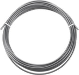 Carcasa de freno deportiva Jagwire de 5 mm con revestimiento Slick-Lube, rollo de 10 m, color gris hielo