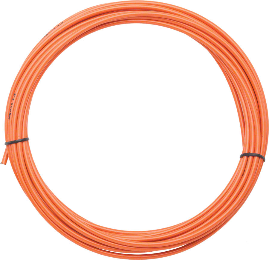 Carcasa de freno deportiva Jagwire de 5 mm con revestimiento Slick-Lube, rollo de 10 m, color naranja