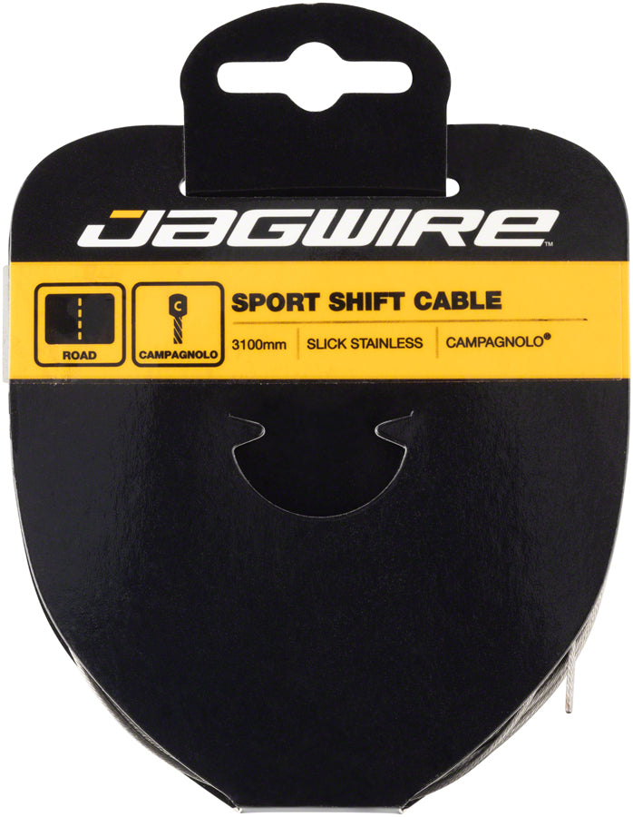 Cable de cambio deportivo Jagwire de acero inoxidable liso de 1,1 x 3100 mm para tándem Campagnolo