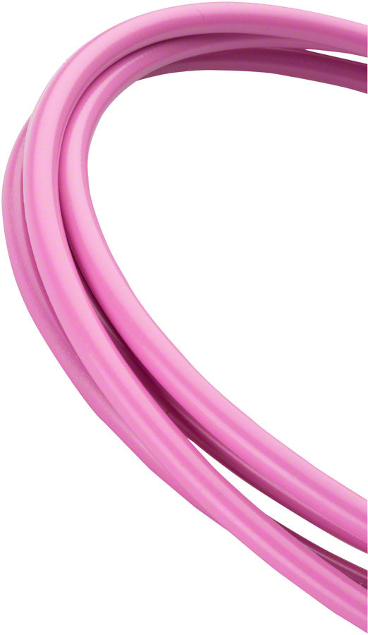 Carcasa de freno deportiva Jagwire de 5 mm con revestimiento Slick-Lube, rollo de 10 m, color rosa