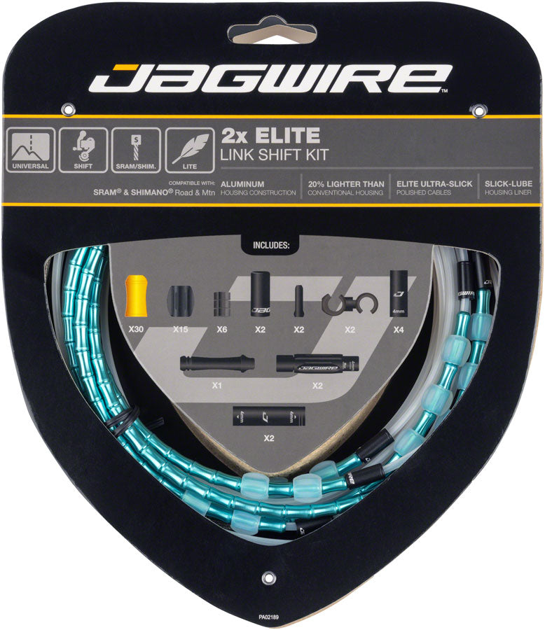 Jagwire 2x Elite Link Shift Cable Kit