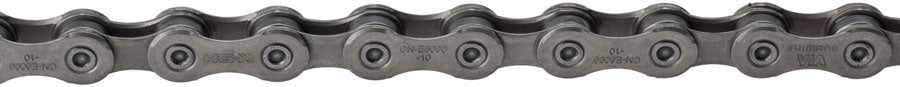 Cadena para bicicleta eléctrica Shimano STEPS CN-E6090-10 (10 velocidades, 138 eslabones), color plateado