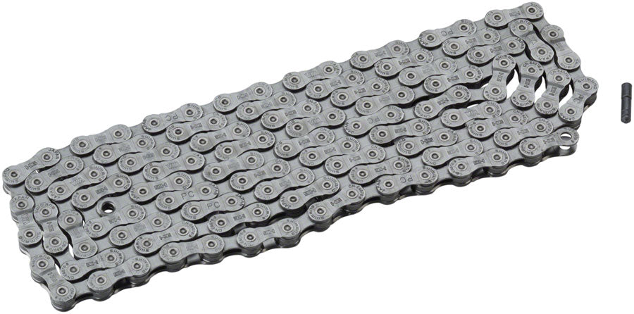 Cadena para bicicleta eléctrica Shimano STEPS CN-E6070-9 (9 velocidades), color gris