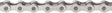 KMC S1 Chain - Single Speed 1/2" x 1/8" 112 Links Silver