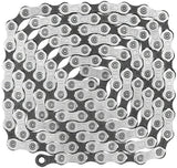 Cadena Campagnolo EKAR - 13 velocidades, 117 eslabones, color plata, con eslabón C