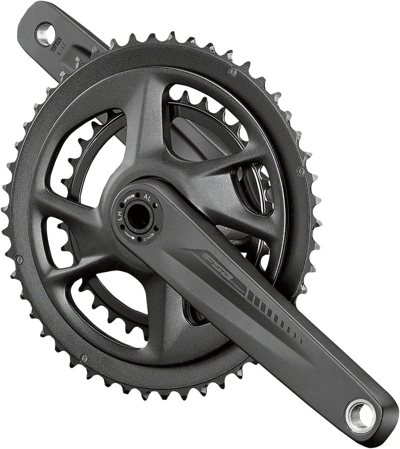 Juego de bielas Omega AGX 2x Full Speed ​​Ahead - 172,5 mm, 11 velocidades, 50/34 dientes DM/90 BCD, eje MegaExo de 19 mm, N11 BLK