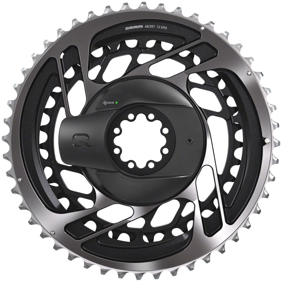 SRAM RED AXS Power Meter Kit - 50/37t 2x12-Speed 8-Bolt Direct-Mount Polar Gray D1