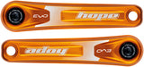 Hope Evo Crankset - 175mm Direct Mount 30mm Spindle For 135/142/141/148mm Rear Spacing Orange