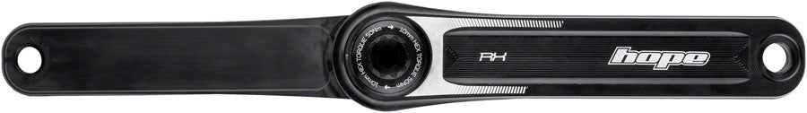 Juego de bielas Hope RX (170 mm, eje de 30 mm, montaje directo Hope, color negro)