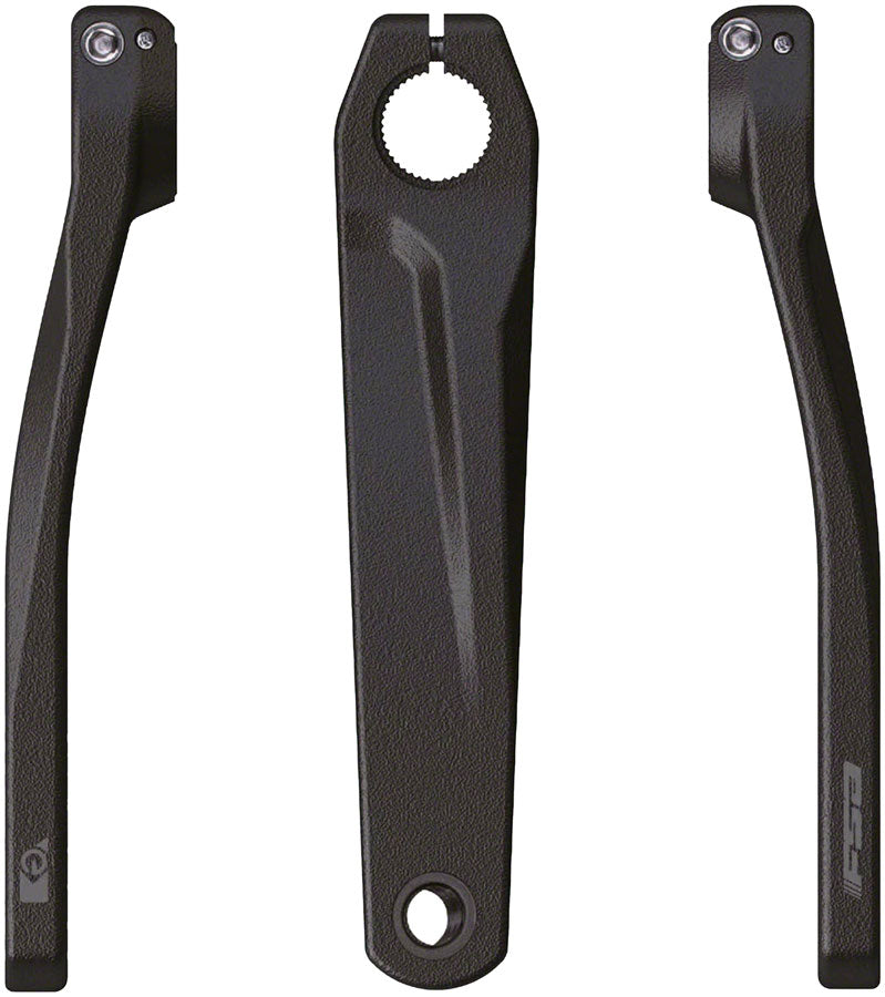 Juego de bielas para bicicleta eléctrica Shimano STEPS CK-752 a toda velocidad (170 mm) compatible con Shimano Hollowtech II BLK