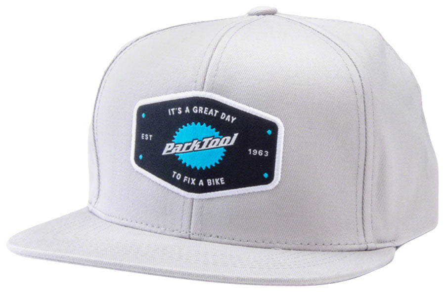 Gorra Park Tool HAT-10L Snapback - Gris claro