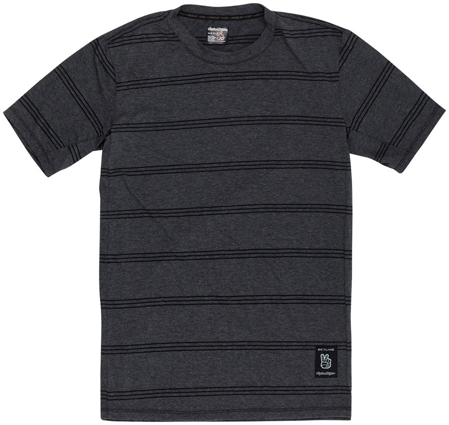 Troy Lee Designs Skyline Short Sleeve Ride Tee – Washed Out Dark Cloud Small