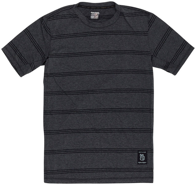 Troy Lee Designs Skyline Short Sleeve Ride Tee – Washed Out Dark Cloud Small