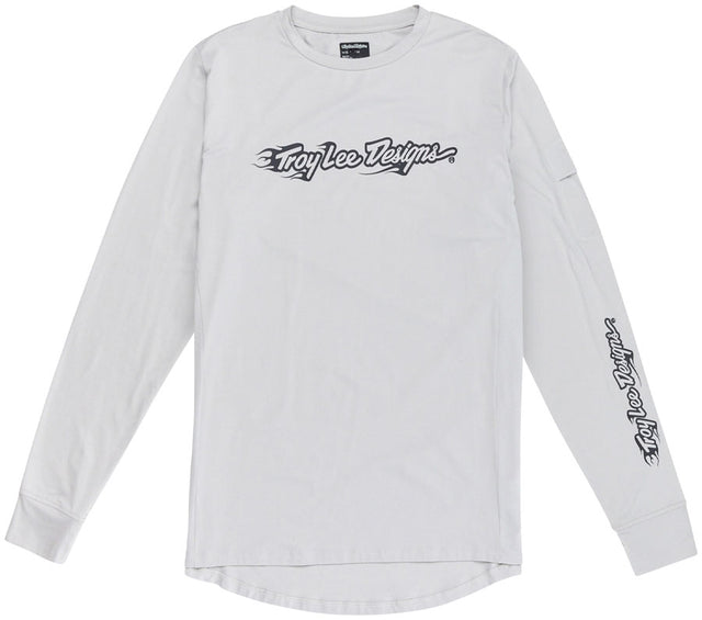 Troy Lee Designs Ruckus Long Sleeve Ride Tee – Burn Out Mist Small