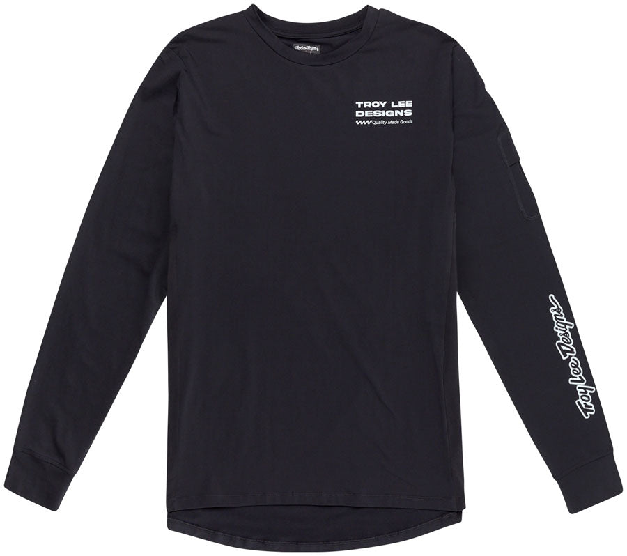 Troy Lee Designs Ruckus Long Sleeve Ride Tee – Factory Carbon Medium