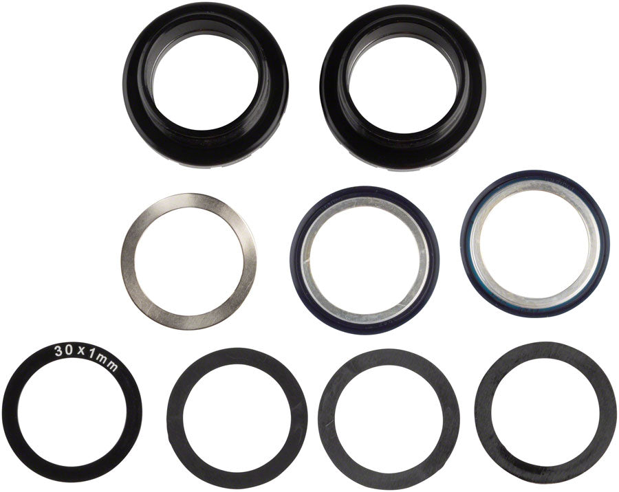 Enduro Italian Bottom Bracket - Angular Contact Bearings BLK - Italian Threaded For 30mm