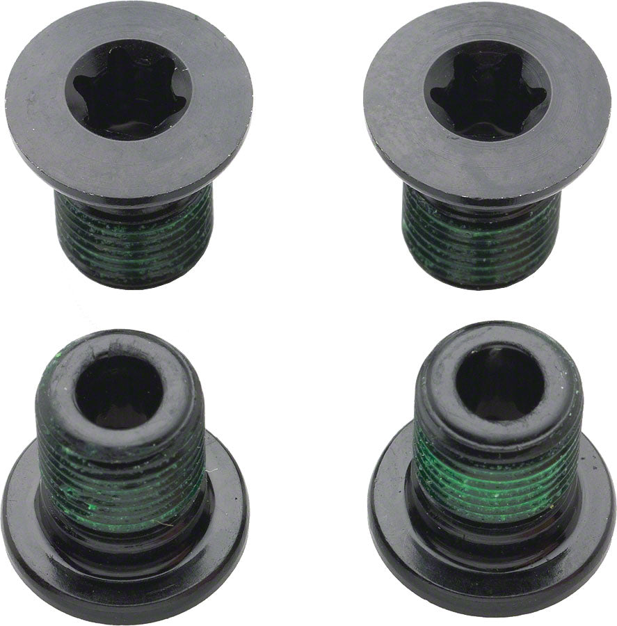 Juego de 4 tornillos para plato Shimano XTR FC-M980/970 (interior), XT FC-M8000 (medio), exterior, Dura-Ace FC-R9100/9000, Ultegra FC-6800